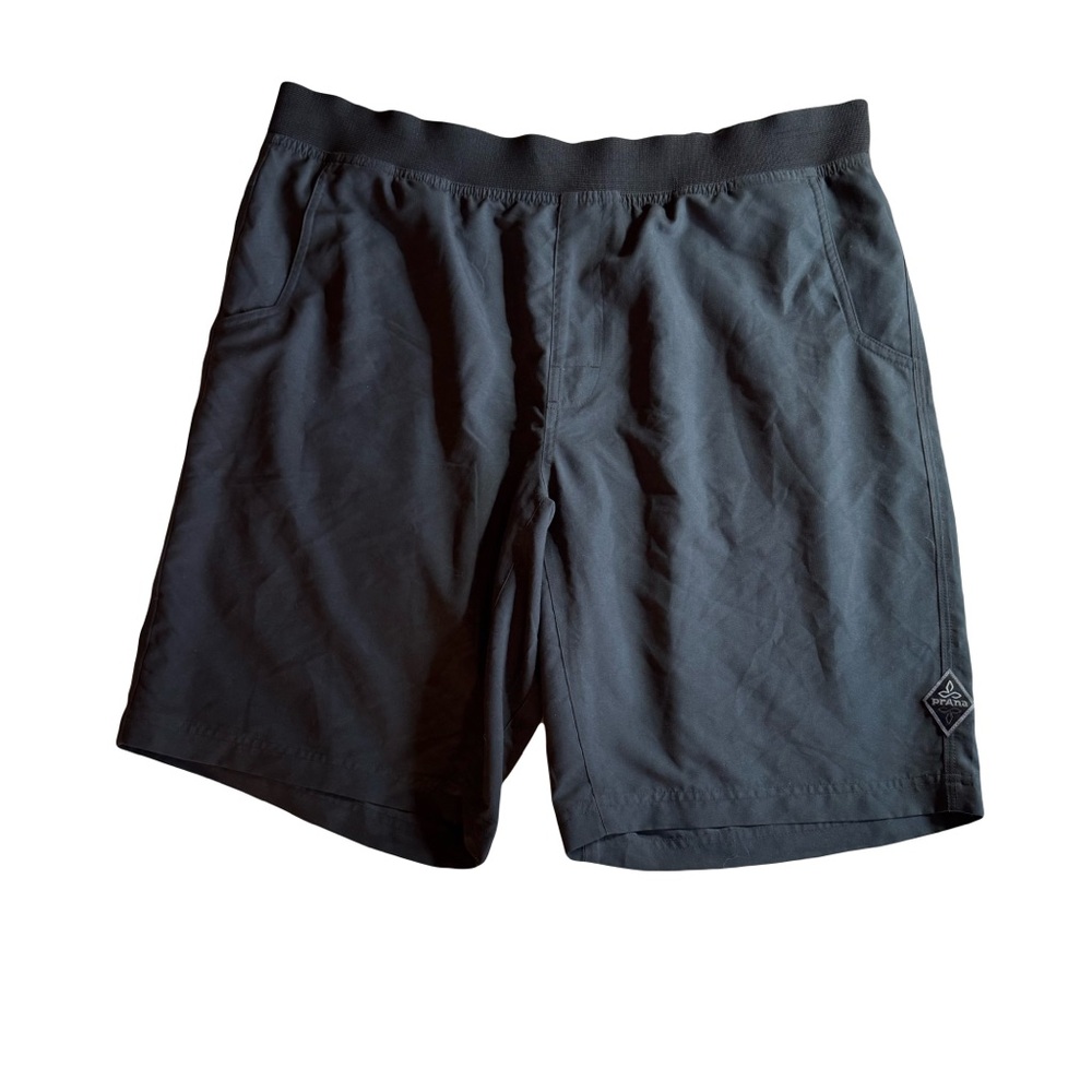 NWT Men's Prana Mojo Hiking Performance Shorts, Black, Size XL - Picture 1 of 9